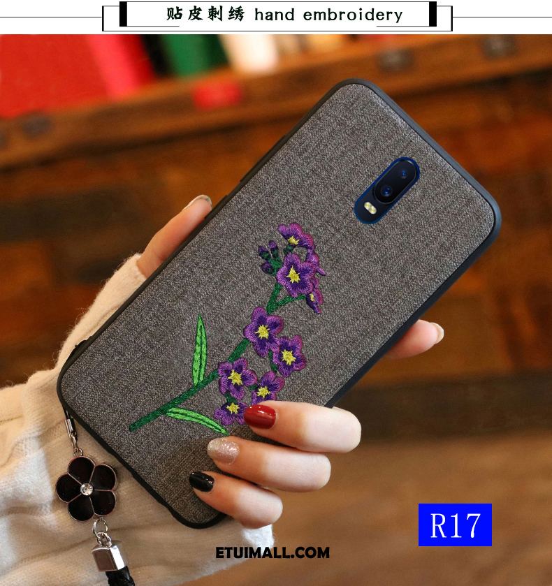 Etui Oppo R17 Chiński Styl Anti-fall Miękki Telefon Komórkowy All Inclusive Futerał Online