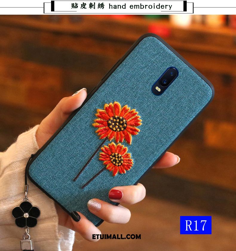 Etui Oppo R17 Chiński Styl Anti-fall Miękki Telefon Komórkowy All Inclusive Futerał Online