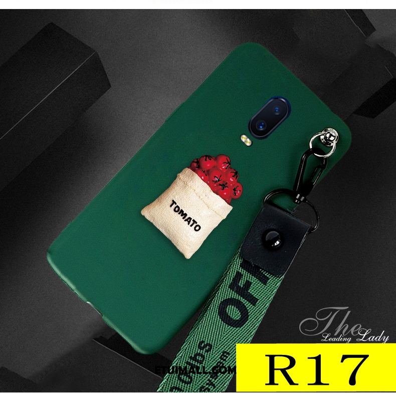 Etui Oppo R17 Miękki All Inclusive Czerwony Netto Anti-fall Telefon Komórkowy Futerał Sprzedam