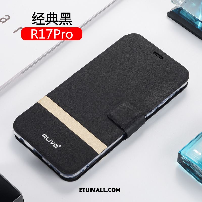 Etui Oppo R17 Pro All Inclusive Niebieski Miękki Klapa Silikonowe Obudowa Online