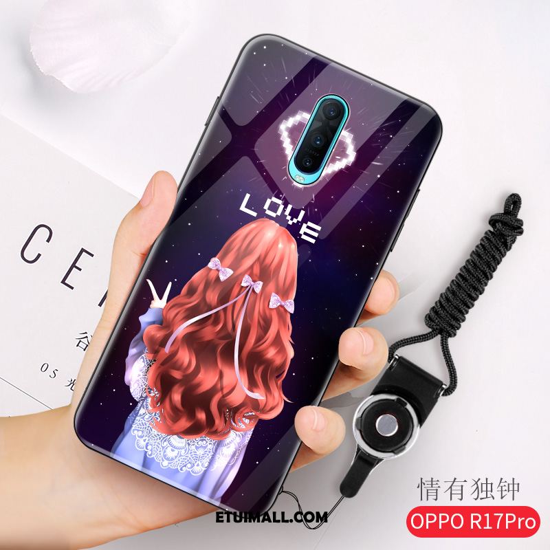 Etui Oppo R17 Pro All Inclusive Ochraniacz Osobowość Anti-fall Czerwony Pokrowce Dyskont