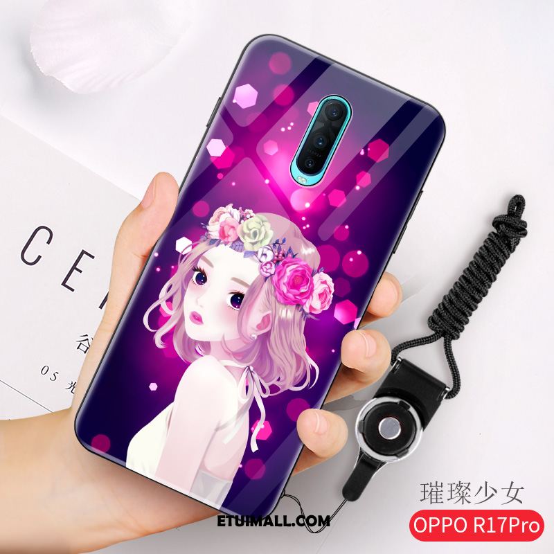 Etui Oppo R17 Pro All Inclusive Ochraniacz Osobowość Anti-fall Czerwony Pokrowce Dyskont