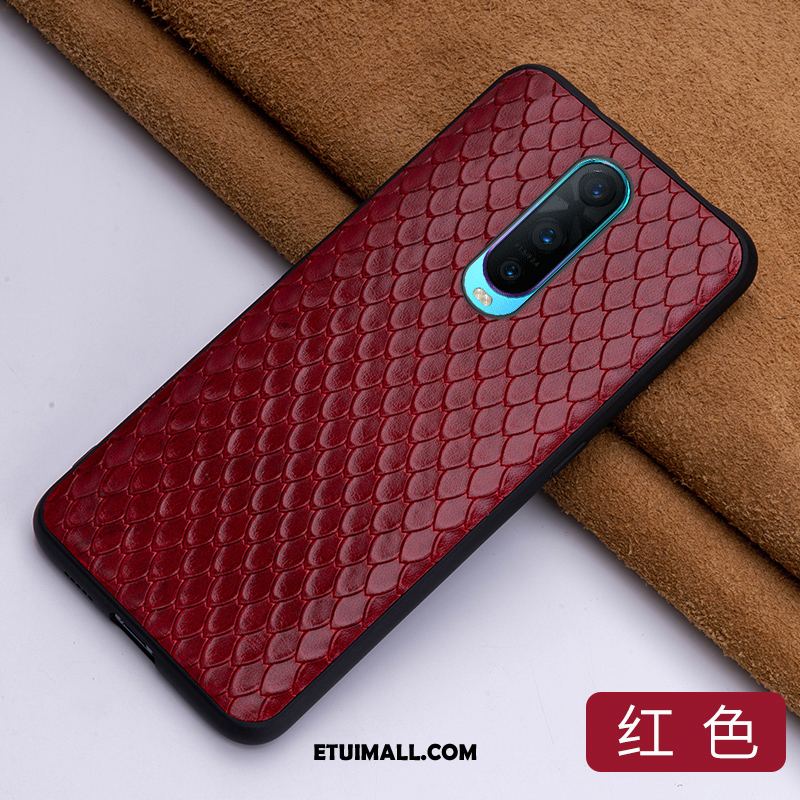 Etui Oppo R17 Pro All Inclusive Osobowość Anti-fall Prawdziwa Skóra Czarny Pokrowce Sprzedam