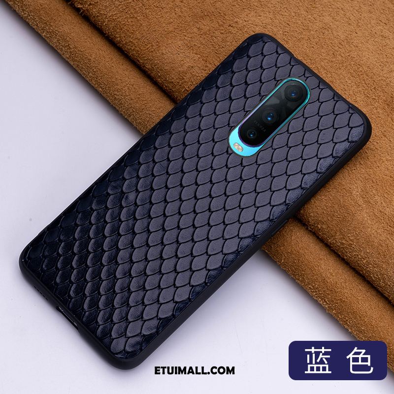 Etui Oppo R17 Pro All Inclusive Osobowość Anti-fall Prawdziwa Skóra Czarny Pokrowce Sprzedam