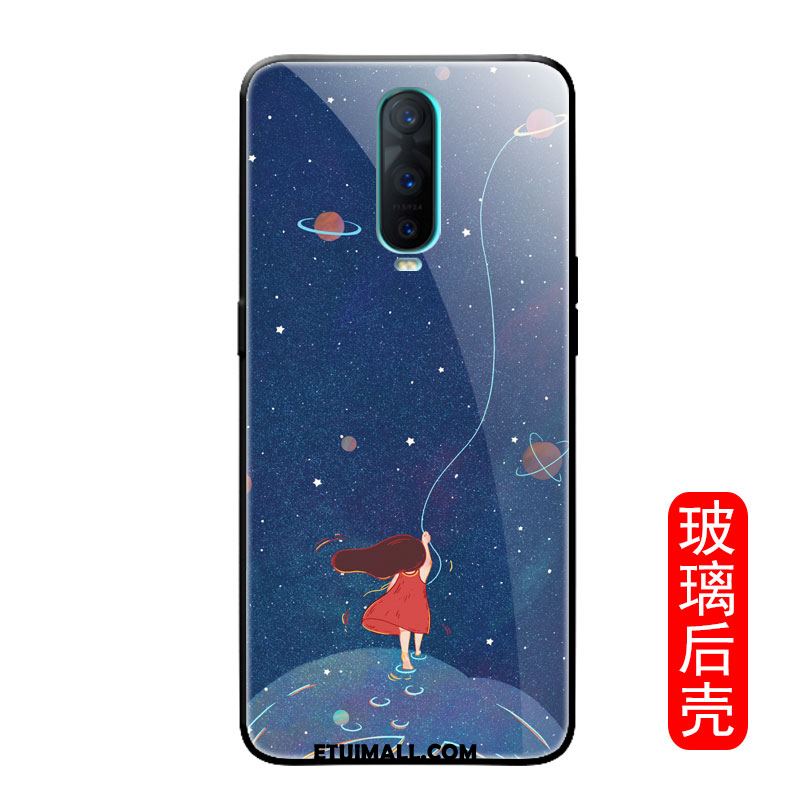 Etui Oppo R17 Pro Czerwony Netto Lustro Modna Marka Wszechświat Niebieski Pokrowce Sklep