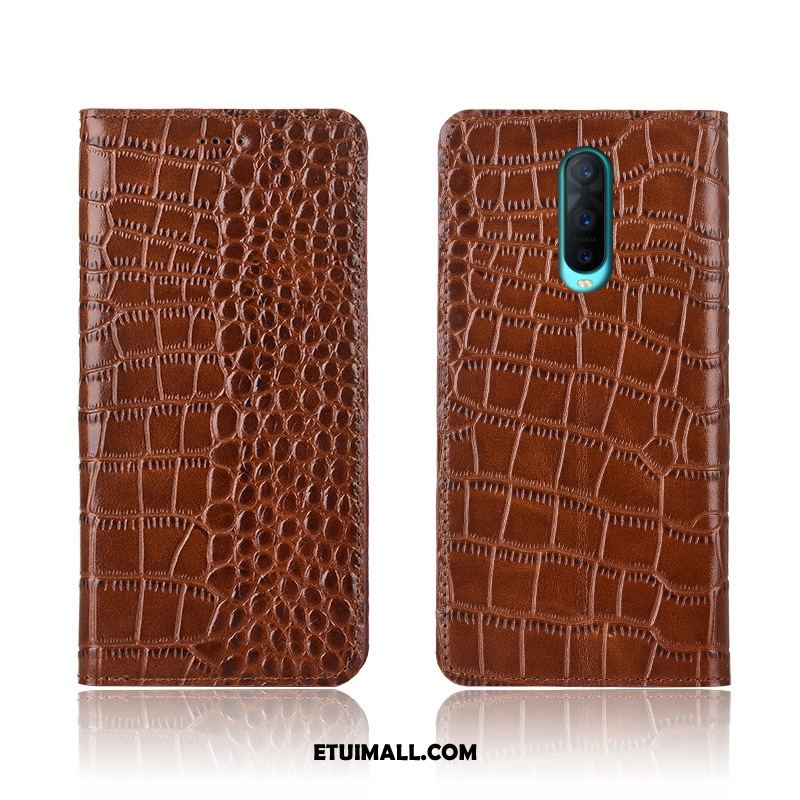 Etui Oppo R17 Pro Ochraniacz Anti-fall Telefon Komórkowy Krokodyl Klapa Obudowa Tanie