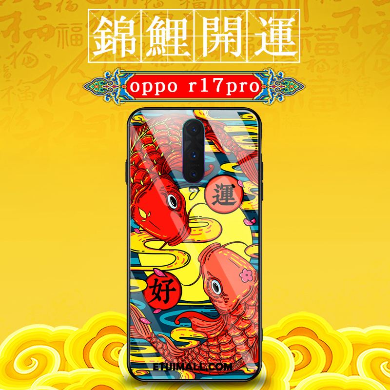 Etui Oppo R17 Pro Ochraniacz Telefon Komórkowy Czerwony Anti-fall Kreatywne Futerał Tanie