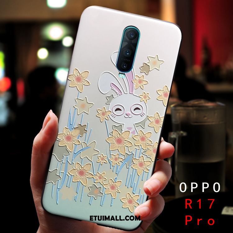 Etui Oppo R17 Pro Relief Piękny Anti-fall Kreatywne All Inclusive Pokrowce Na Sprzedaż