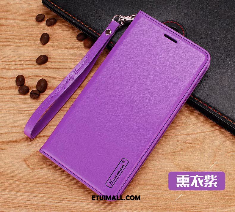 Etui Oppo R17 Pro Wiszące Ozdoby Anti-fall Telefon Komórkowy Skórzany Futerał Purpurowy Obudowa Sprzedam