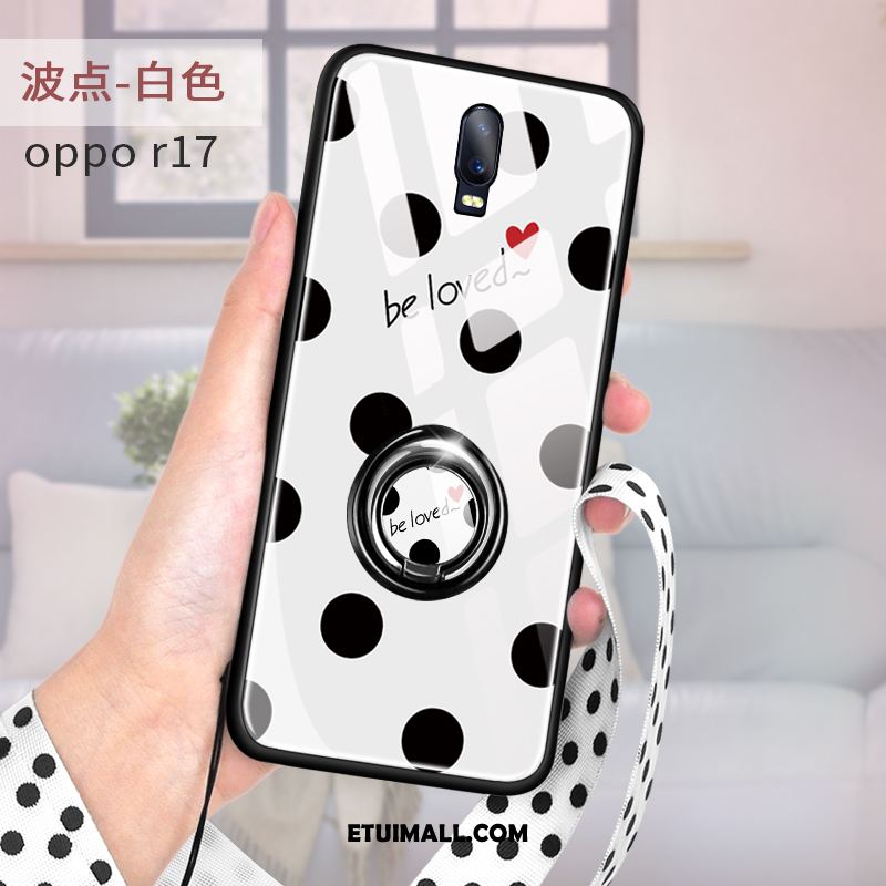 Etui Oppo R17 Silikonowe Anti-fall Cienkie Telefon Komórkowy Czerwony Netto Futerał Sprzedam