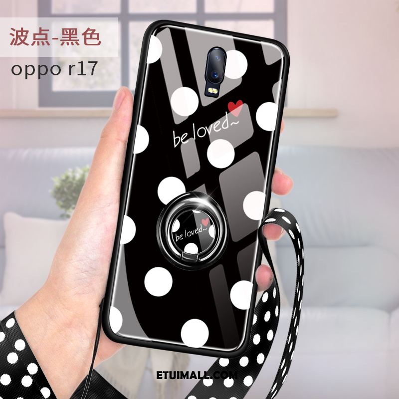 Etui Oppo R17 Silikonowe Anti-fall Cienkie Telefon Komórkowy Czerwony Netto Futerał Sprzedam