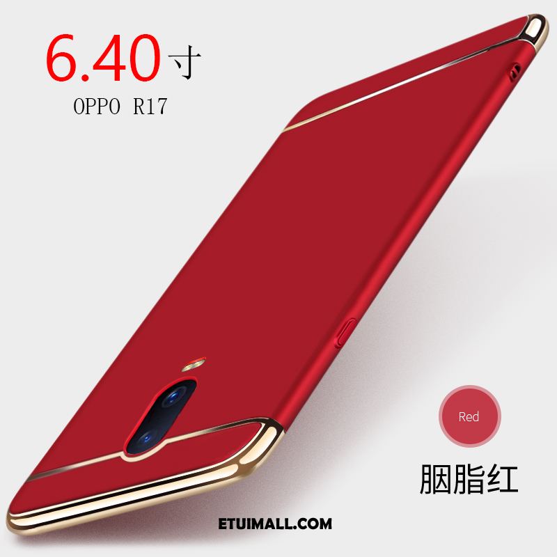 Etui Oppo R17 Tendencja Nubuku Czerwony Netto All Inclusive Nowy Pokrowce Tanie