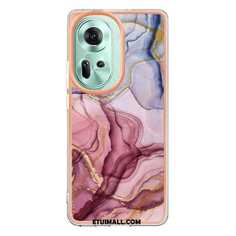 Etui Oppo Reno 11 5g Styl Marmurowy Etui Ochronne