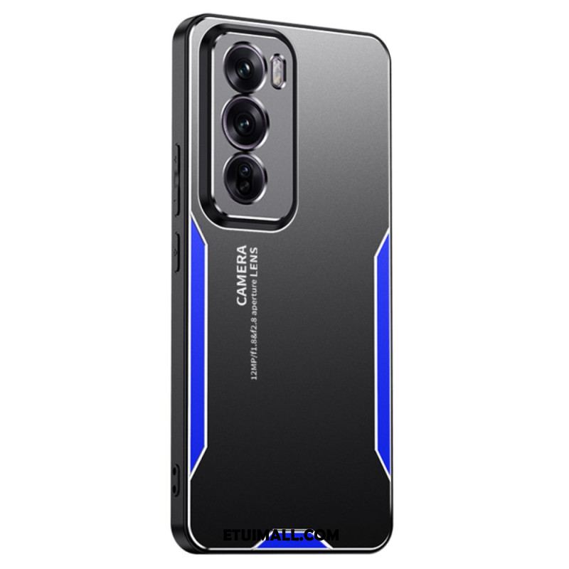 Etui Oppo Reno 12 5g Efekt Metalu