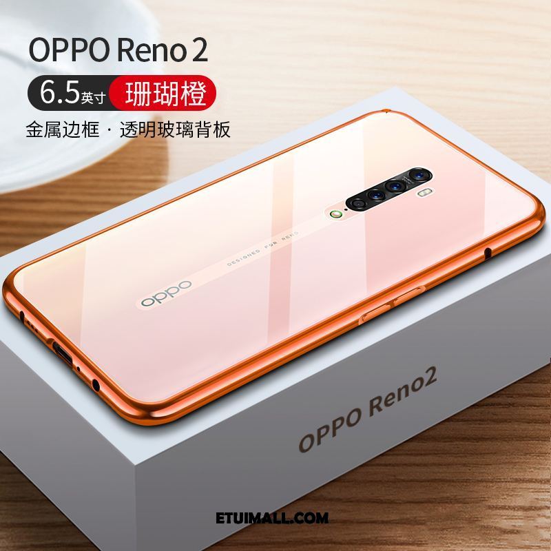 Etui Oppo Reno 2 Ochraniacz Czerwony Netto All Inclusive Telefon Komórkowy Szkło Pokrowce Tanie