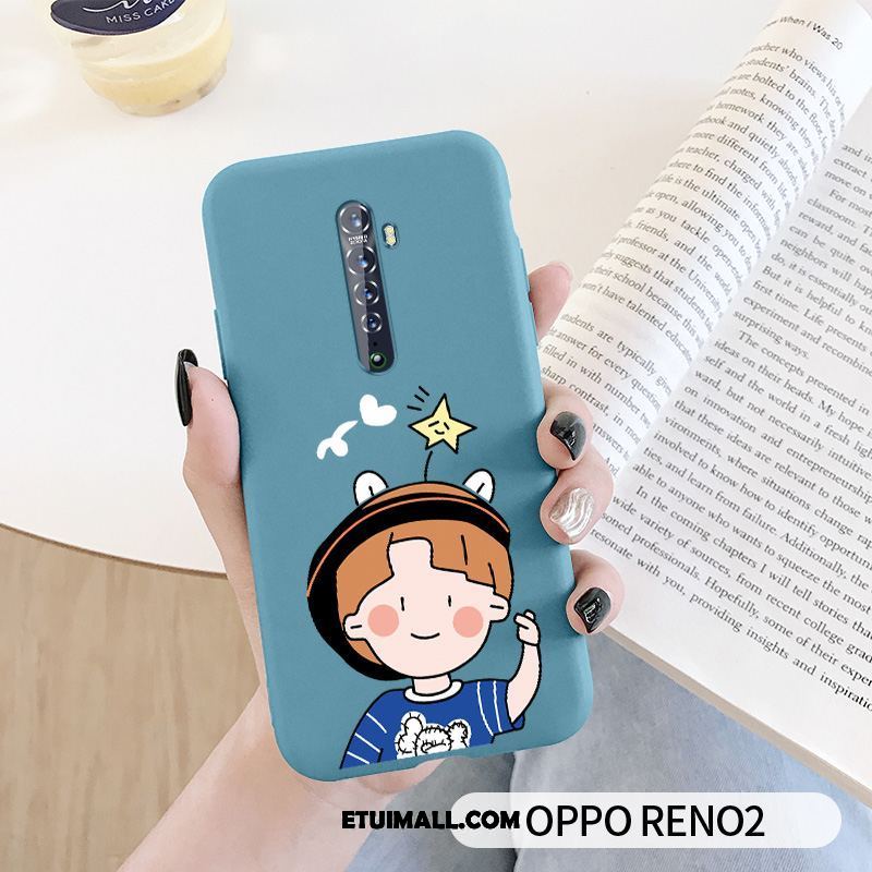 Etui Oppo Reno 2 Silikonowe Owoce Ochraniacz Anti-fall Zakochani Pokrowce Online