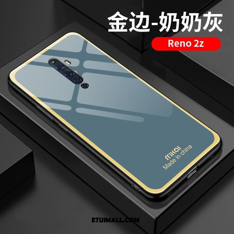 Etui Oppo Reno 2 Z Anti-fall Trudno Wiszące Ozdoby Nowy Niebieski Pokrowce Kup