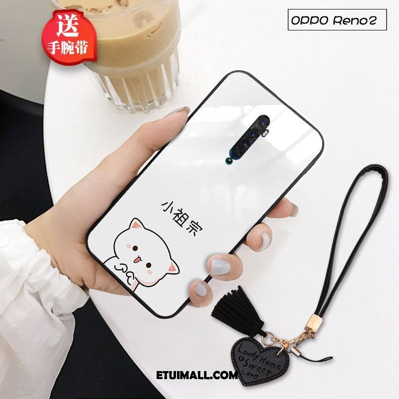 Etui Oppo Reno 2 Z Osobowość Wiszące Ozdoby Szkło Kreatywne Zakochani Futerał Oferta