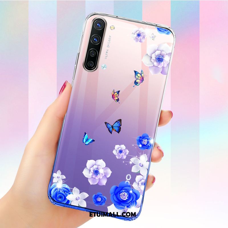 Etui Oppo Reno 3 Cienkie Przezroczysty Silikonowe Kreatywne Anti-fall Futerał Sprzedam