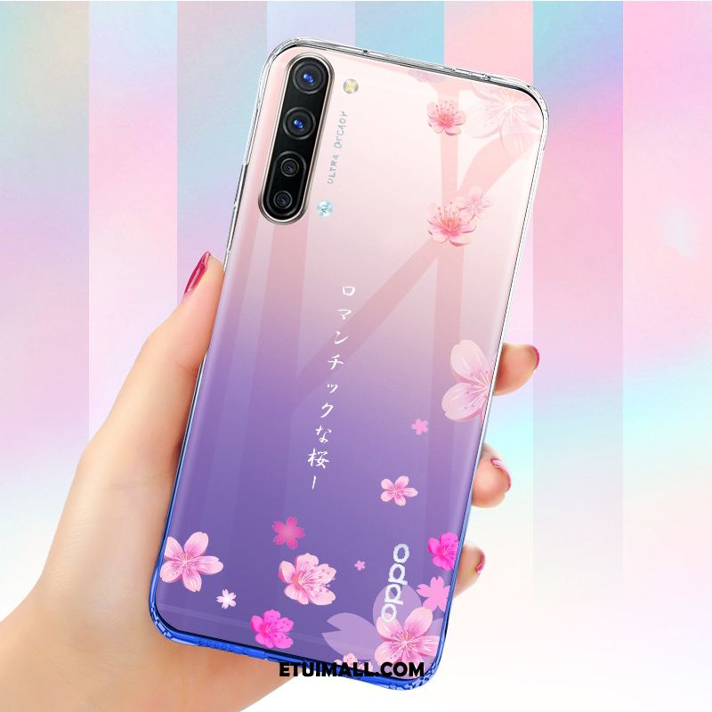 Etui Oppo Reno 3 Cienkie Przezroczysty Silikonowe Kreatywne Anti-fall Futerał Sprzedam