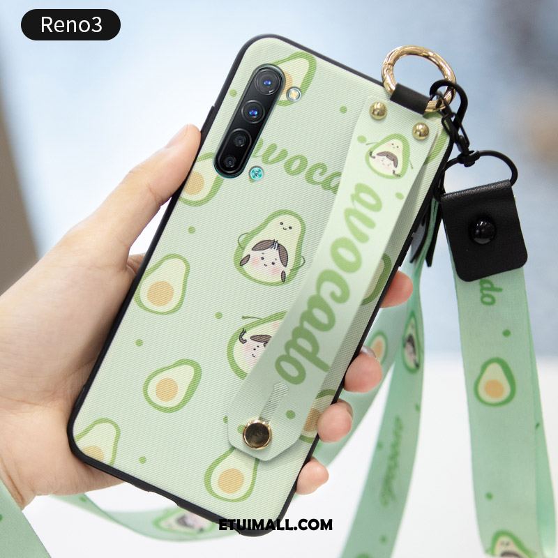 Etui Oppo Reno 3 Mały Tendencja Świeży All Inclusive Różowe Futerał Sklep