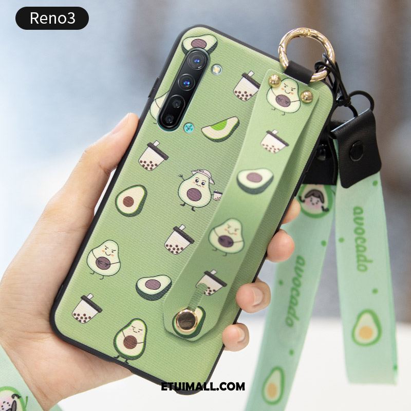 Etui Oppo Reno 3 Mały Tendencja Świeży All Inclusive Różowe Futerał Sklep