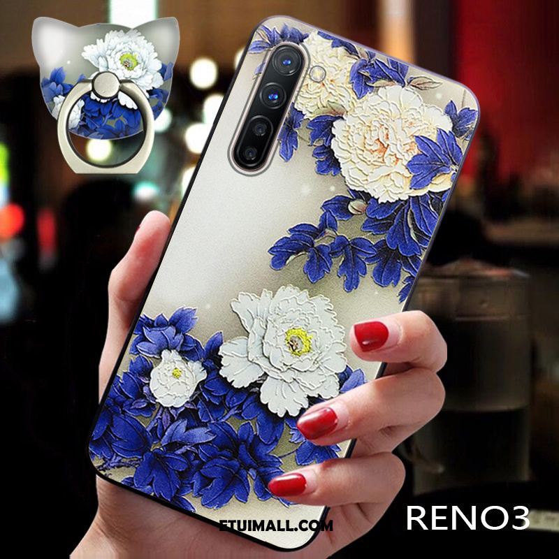 Etui Oppo Reno 3 Osobowość Chiński Styl Kreatywne Cienkie Silikonowe Obudowa Kup