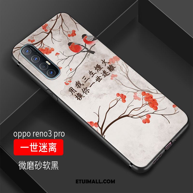 Etui Oppo Reno 3 Pro Anti-fall All Inclusive Chiński Styl Vintage Mały Futerał Kup