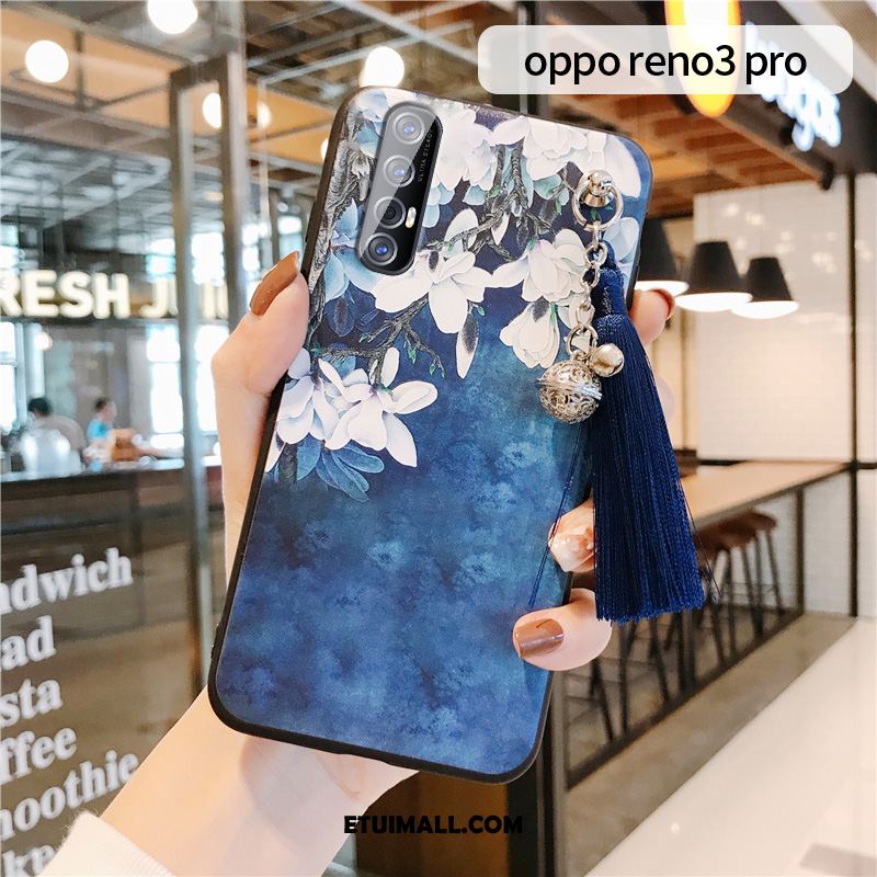 Etui Oppo Reno 3 Pro Różowe Anti-fall Ochraniacz Czerwony Netto Silikonowe Futerał Sprzedam