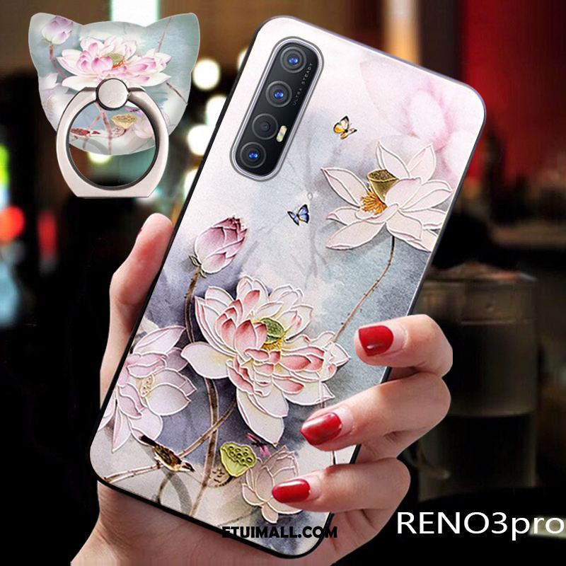 Etui Oppo Reno 3 Pro Silikonowe Wiszące Ozdoby Miękki All Inclusive Wiatr Pokrowce Oferta