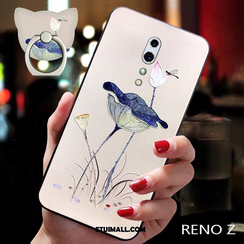 Etui Oppo Reno Z Ochraniacz Tendencja Silikonowe Anti-fall Modna Marka Futerał Sklep