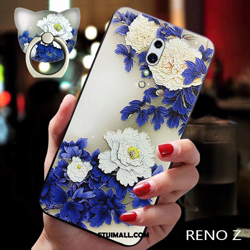 Etui Oppo Reno Z Ochraniacz Tendencja Silikonowe Anti-fall Modna Marka Futerał Sklep