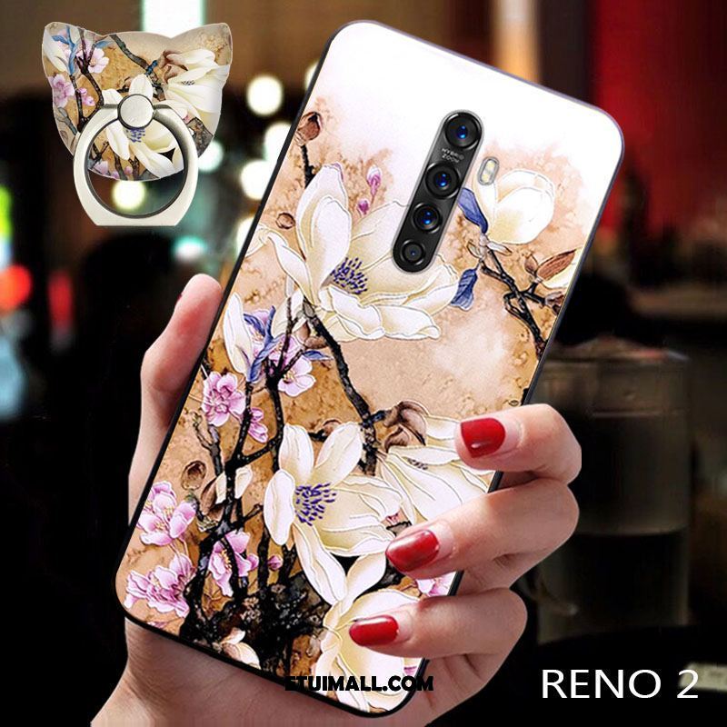 Etui Oppo Reno Z Ochraniacz Tendencja Silikonowe Anti-fall Modna Marka Futerał Sklep