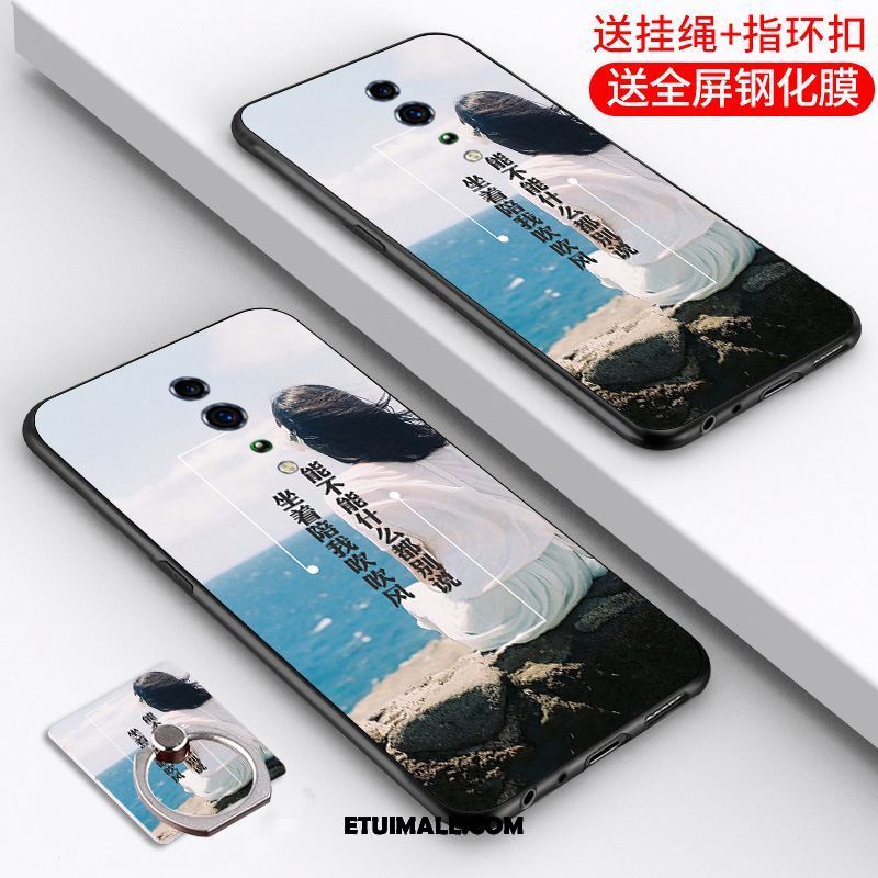 Etui Oppo Reno Z Piękny Kreatywne Moda Czerwony Netto Telefon Komórkowy Futerał Tanie