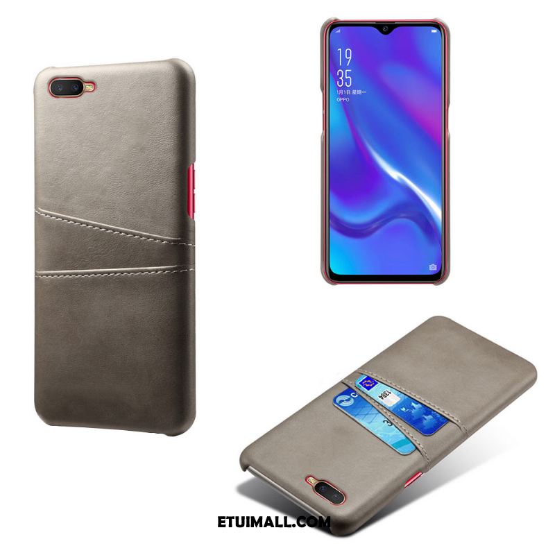 Etui Oppo Rx17 Neo Ochraniacz Jakość Anti-fall Skóra Zielony Futerał Kup