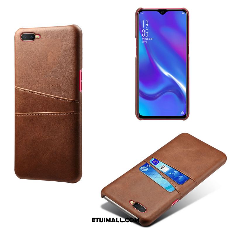 Etui Oppo Rx17 Neo Ochraniacz Jakość Anti-fall Skóra Zielony Futerał Kup