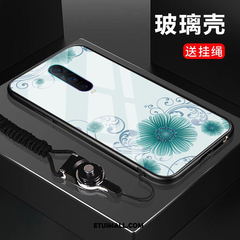 Etui Oppo Rx17 Pro Telefon Komórkowy Kolor Szkło Tendencja Zielony Pokrowce Sklep