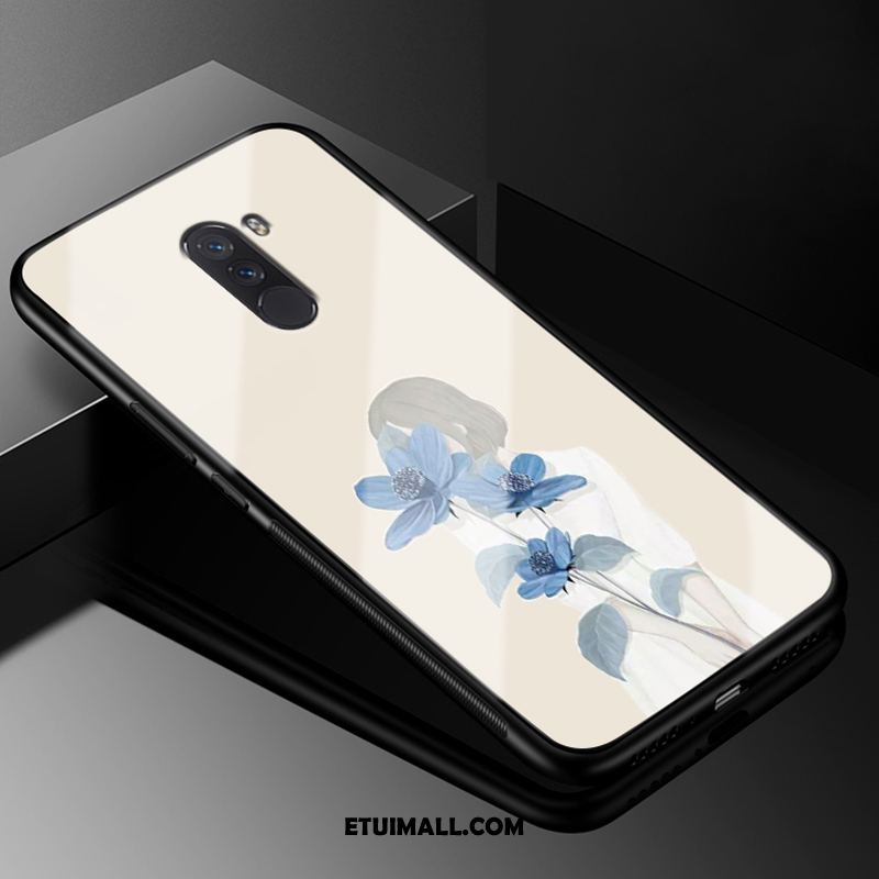 Etui Pocophone F1 Proste Ochraniacz Biały Telefon Komórkowy Anti-fall Pokrowce Na Sprzedaż