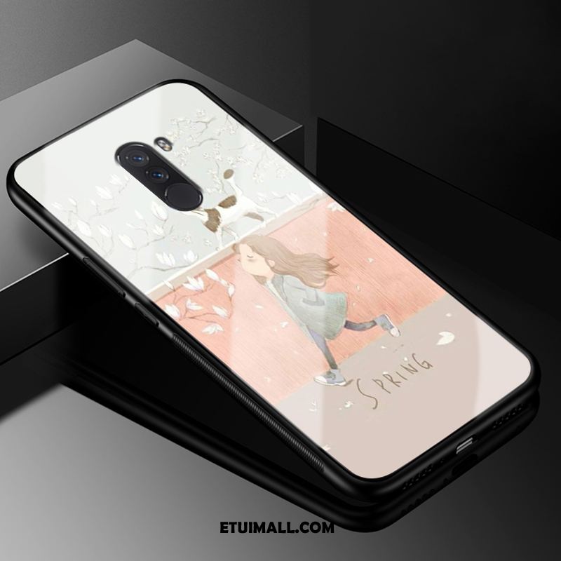 Etui Pocophone F1 Proste Ochraniacz Biały Telefon Komórkowy Anti-fall Pokrowce Na Sprzedaż