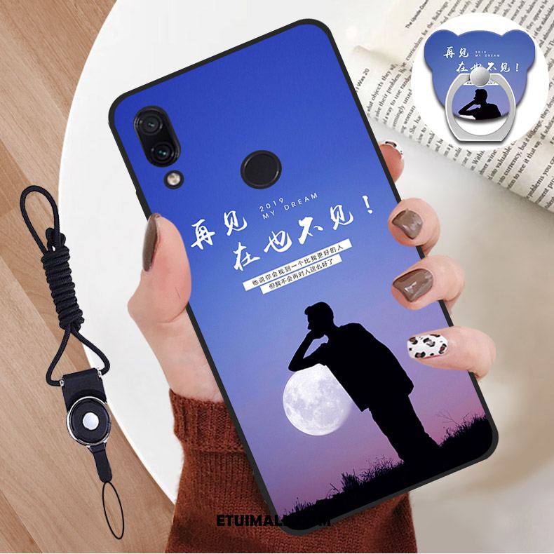 Etui Redmi 7 Telefon Komórkowy All Inclusive Anti-fall Miękki Niebieski Futerał Kup