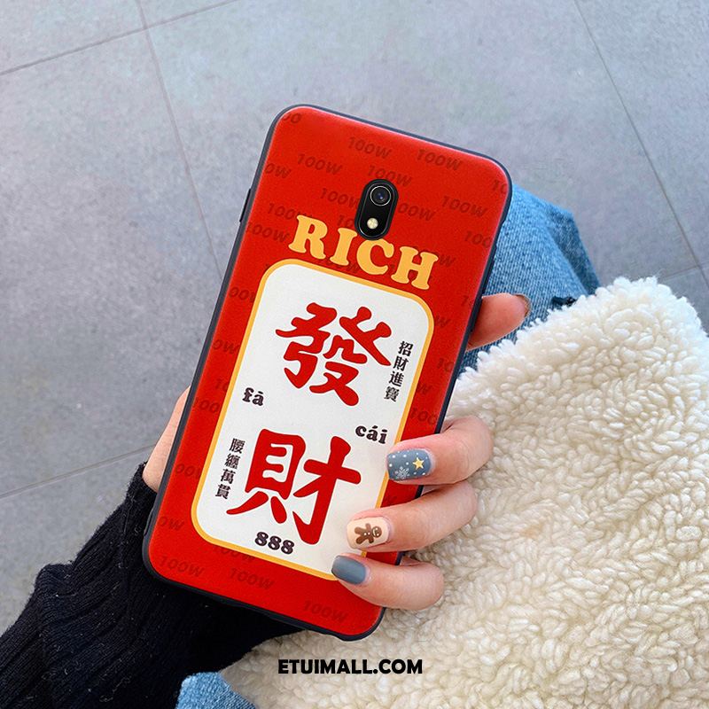 Etui Redmi 8a Anti-fall Kreatywne Miękki Czerwony Zakochani Pokrowce Kup