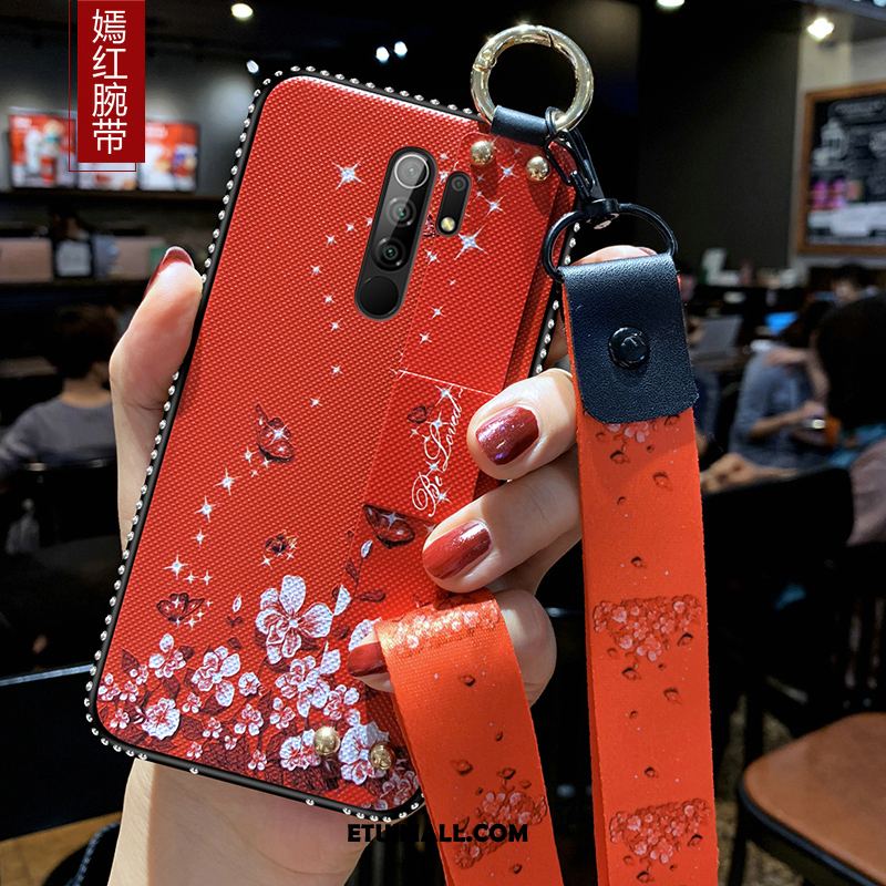 Etui Redmi 9 Wiszące Ozdoby Ochraniacz Niebieski Sztuka Telefon Komórkowy Obudowa Tanie