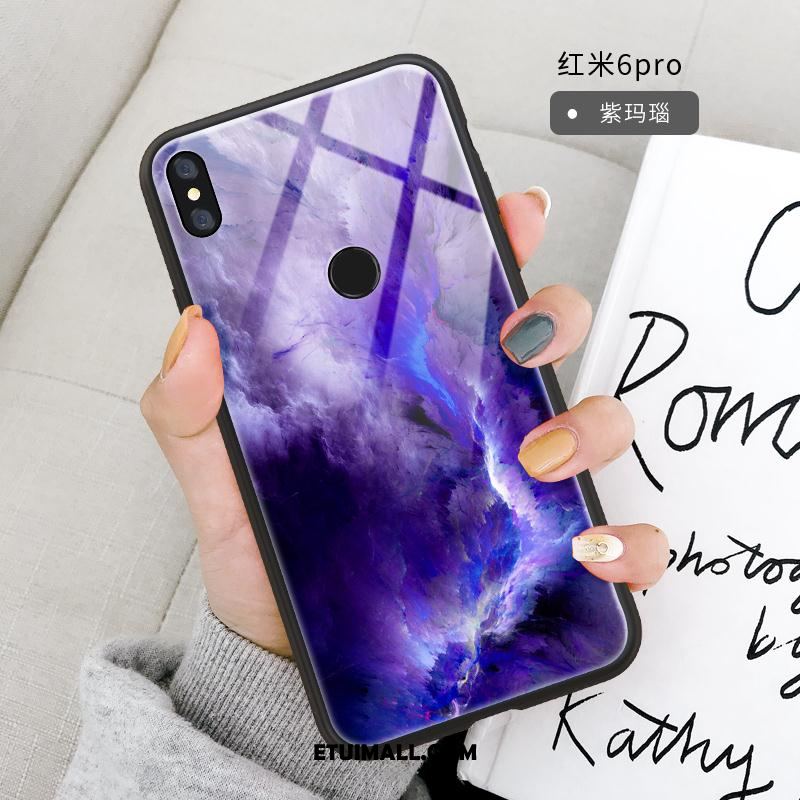 Etui Redmi Note 6 Pro All Inclusive Wysoki Koniec Czerwony Miękki Proste Futerał Online