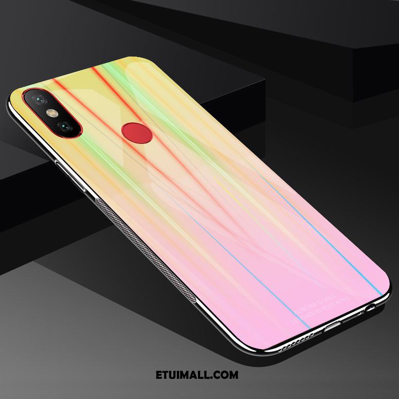 Etui Redmi Note 6 Pro Czerwony Filmy Moda Szkło Telefon Komórkowy Obudowa Tanie