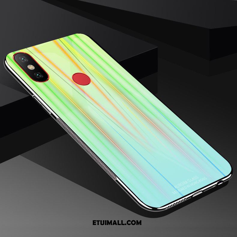 Etui Redmi Note 6 Pro Czerwony Filmy Moda Szkło Telefon Komórkowy Obudowa Tanie