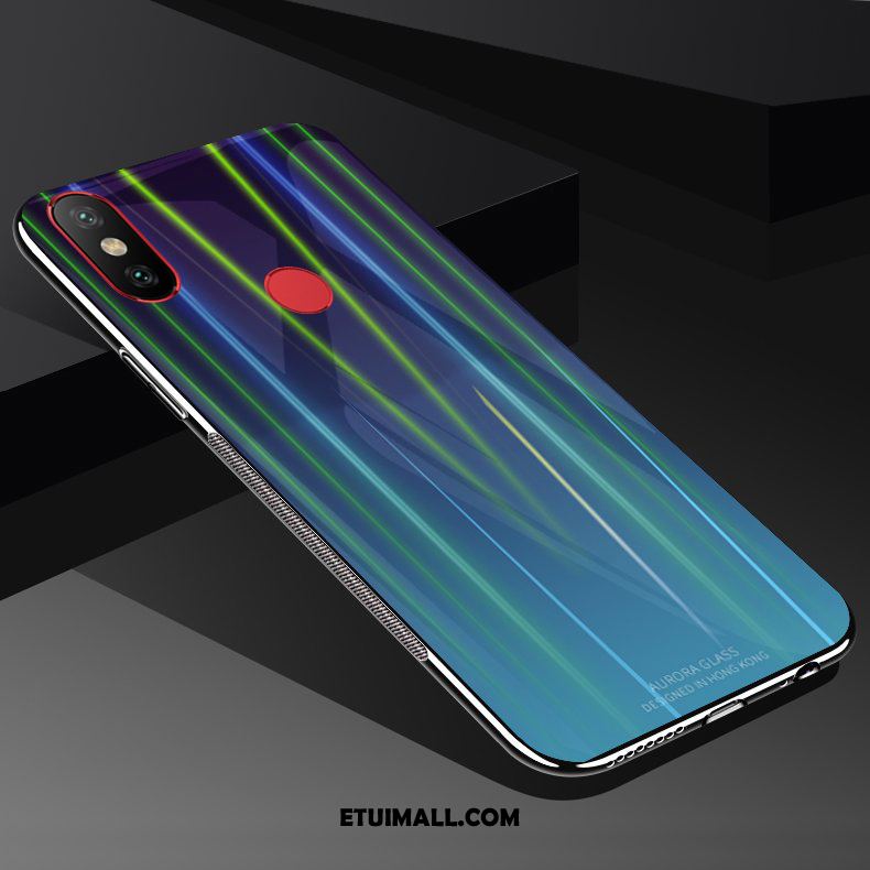 Etui Redmi Note 6 Pro Czerwony Filmy Moda Szkło Telefon Komórkowy Obudowa Tanie