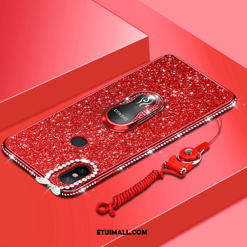 Etui Redmi Note 6 Pro Kreatywne Mały Anti-fall Wysoki Purpurowy Pokrowce Tanie