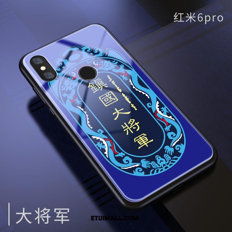 Etui Redmi Note 6 Pro Ochraniacz Tendencja Czerwony Lustro Mały Obudowa Tanie