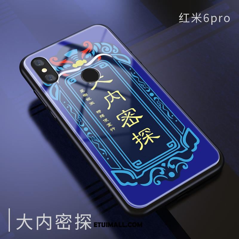 Etui Redmi Note 6 Pro Ochraniacz Tendencja Czerwony Lustro Mały Obudowa Tanie