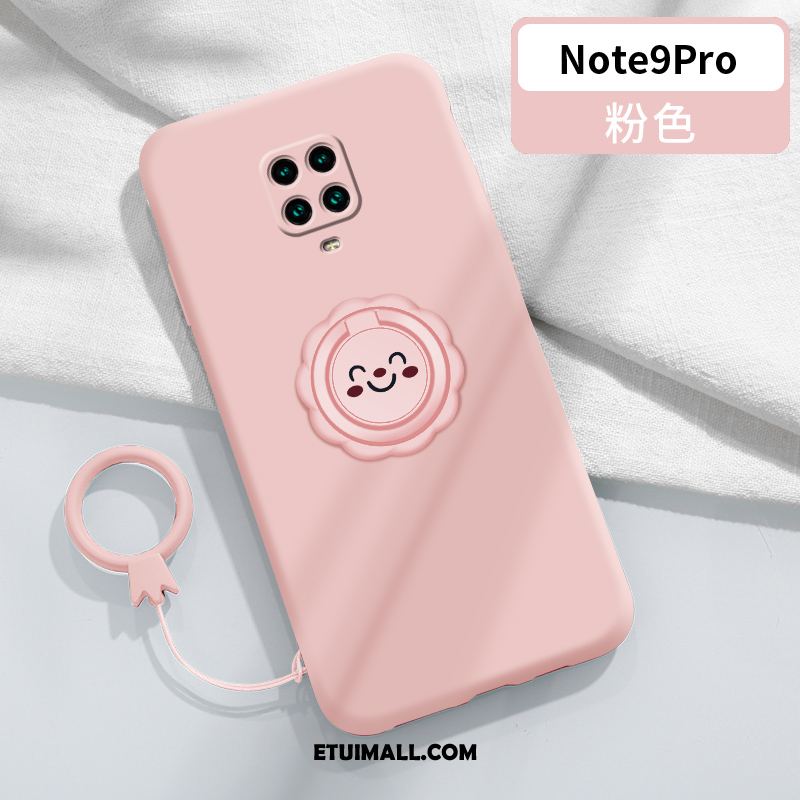 Etui Redmi Note 9 Pro Magnetyzm Czerwony All Inclusive Telefon Komórkowy Anti-fall Pokrowce Sklep